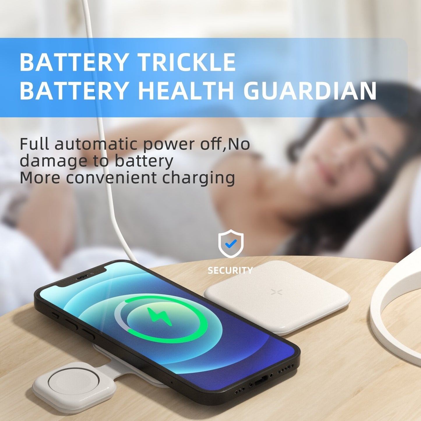 3-in-1 Foldable Magnetic Wireless Charging Station